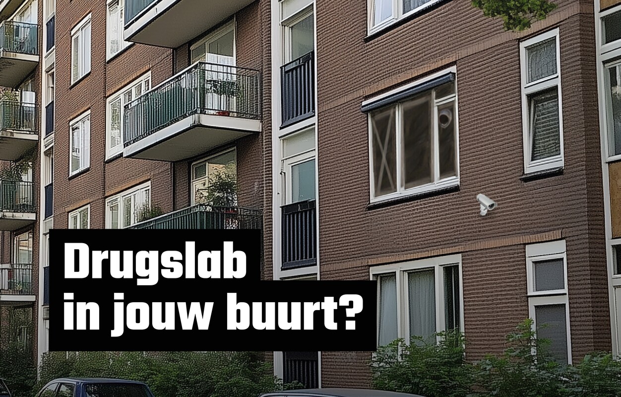 Intro afbeelding: Vermoed je een drugslab? Meld het, ook bij twijfel